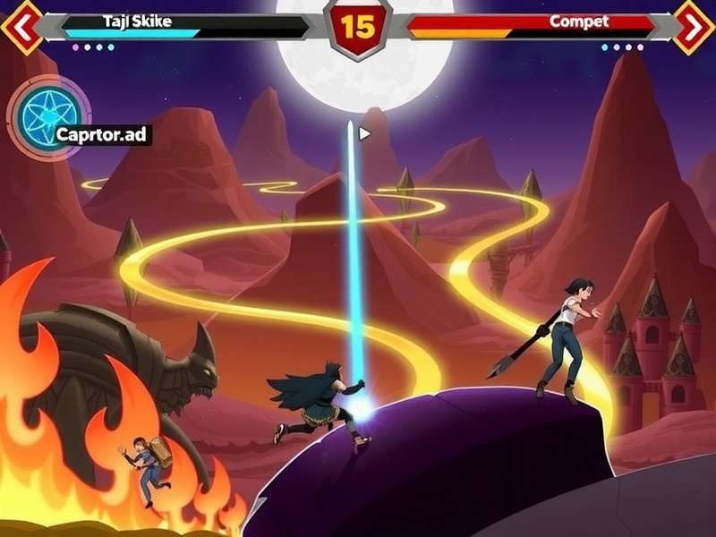 Taj Spike Masters Gameplay Screenshot